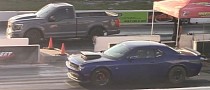 Monstrous Ford F-150 Hits the Drag Strip and Immediately Faces a Very Big Problem