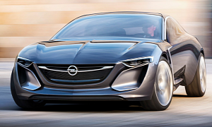 Monza Concept, the Future of Opel Design, Drives into View