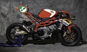 Monza Is a Restyled Moto Morini Corsaro 1200 Veloce That Looks Absolutely Bonkers
