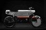 Moped Turns Into Metal Broomstick-Like Electric Bike Concept