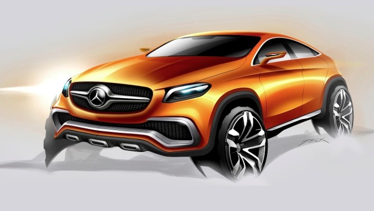 Mercedes-Benz Concept SUV (Future MLC) SKetch