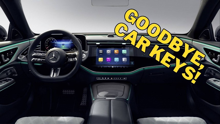 Mercedes adopts Apple's Car Key
