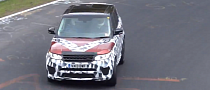 More Powerful RR Sport and Evoque Spotted at the Nurburgring