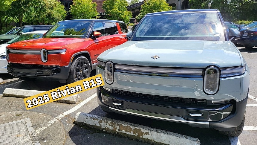 More Rivian R1 refresh pictures