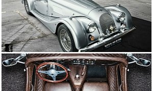 Morgan Plus 8 35th Anniversary Edition Gets a Leathery Interior from Vilner
