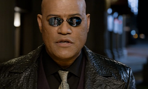 Morpheus Stars in Matrix-Themed Themed Kia K900 Super Bowl Commercial