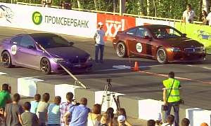 Moscow Mile: It's a BMW M6 Party