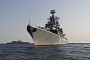 Moskva and Admiral Grigorovich Russian Warships Participate in Black Sea Drills