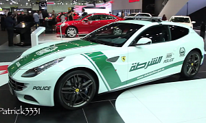 Most Awesome Police Cars in the World at Dubai Motor Show