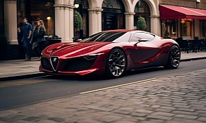 "Most Beautiful Car in the World" – Alfa Romeo Asks People To Imagine the Supercar With AI
