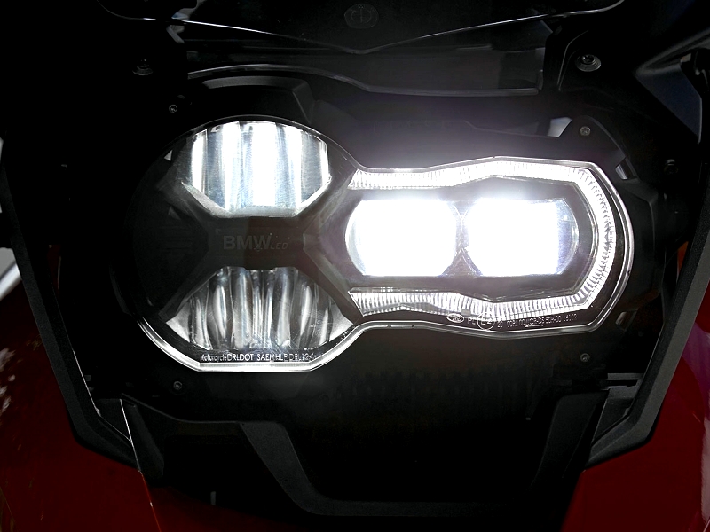 LED daytime running lights are very powerful