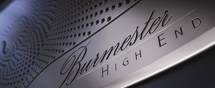Burmester speaker in Mercedes-Benz