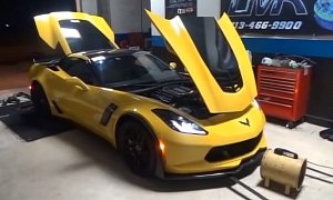 Most Powerful 2015 Corvette Z06 in the World Does 743 WHP on Stock Supercharger