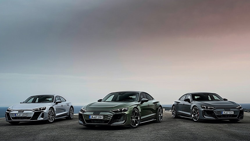 2025 Audi e-tron GT family