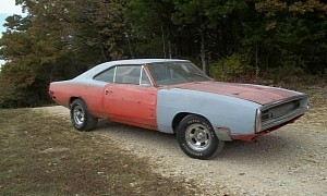 Mostly Complete 1970 Dodge Charger Was Born as a 383, Now Boasts a 1976 440