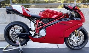 Mostly-Unscathed 2005 Ducati 999R Has 513 Miles and No Shortage of Raw Italian Power