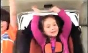 Mother Films Her Kids Dancing in the Back While Driving, Crashes Seconds Later