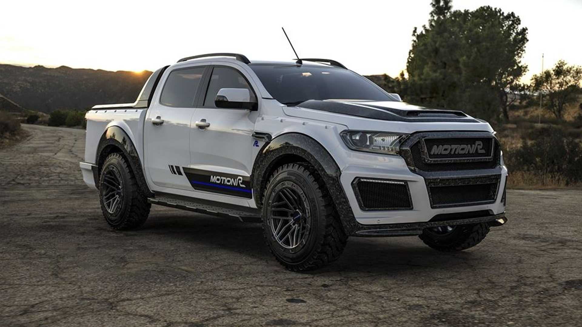 Motion R S Carbon Fiber Therapy Works Wonders For This Modified Ford Ranger Autoevolution