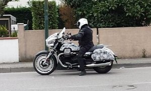 Moto Guzzi California 1400 Bagger Spied in Italy
