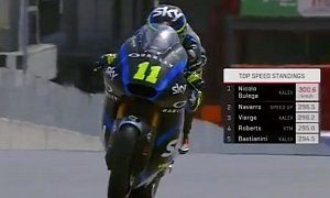 Moto2 300 KPH Speed Barrier Breached for the First Time