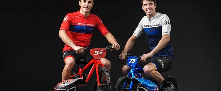 Marc and Alex Marquez team up with Mondraker for Grommy Marquez Edition balance bikes 