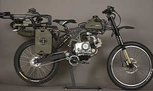 Motoped Survival Bike Is The Ultimate In Pedal-Power Adventuring