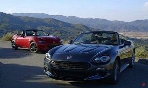 Motor Trend Can’t Decide Which Is Better Between Mazda MX-5 and Fiat 124 Spider