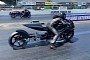 Motorcycle Melts Down the Track Under Its Wheels As It Drags On 150°F Ground Temperature