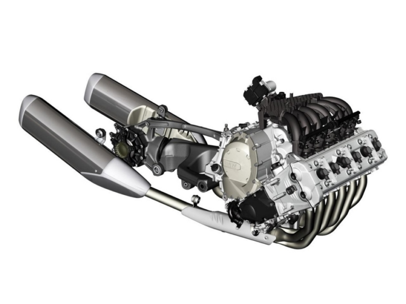 BMW K1600 6 in-line engine