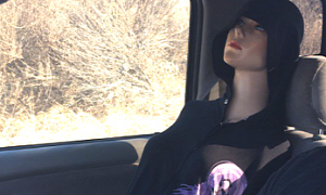 Motorcycle Officer Busts Fake Carpooling Mannequin