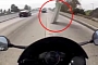 Motorcycle Rider Escapes Almost Certain Death by Sheer Luck