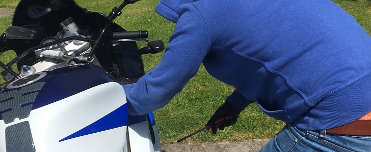 Would-be bike thief, not an actual criminal