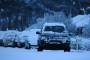 Motorists Stuck on the Roads after Snow Storm Hit Britain
