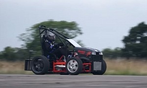 Mowabusa Claims Title of the Fastest Lawnmower in the World With 143 MPH