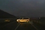 MPV Falls off the Highway in South Korea