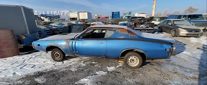 Mr. Norm's 1971 Dodge Charger R/T junkyard find