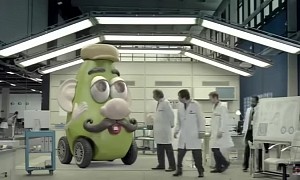 Mr. Potato Head Helped to Ridicule Restyling to Promote the Nissan March/Micra