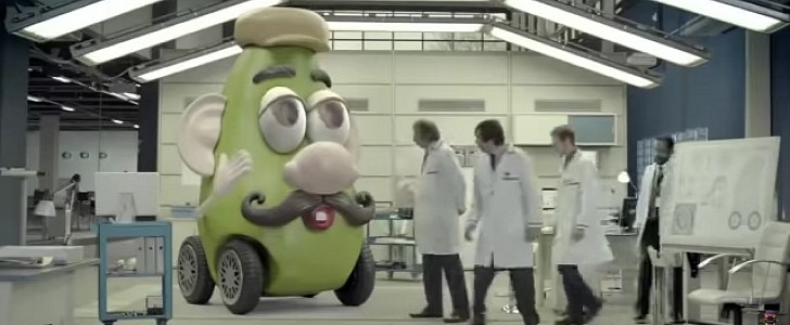 Mr. Potato Head tried to help sell the Brazilian Nissan March. It did not work