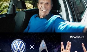 Mr. Spock and Captain Kirk Will Promote the Volkswagen e-Golf