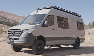 "Mt. Sneffels" Is a Deluxe, Adventure-Ready Camper Van Designed To Keep You Safe and Cozy