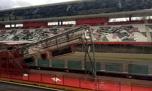 Mugello Circuit Sustains Extensive Damage from 140 KM/H Winds