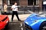 Multi-Million Supercar Collection Gets Washed on the Street in London, Cleaning Fail
