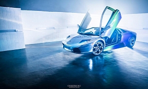 Multichrome Lamborghini Murcielago by Impressive Wrap <span>· Video</span>