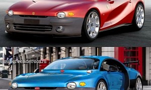 Multipla Mashup Affects Our Perception: Is This a Ferrari or Bugatti x Fiat CGI?