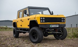 Munro MK_1 Electric Pick-Up Unveiled With Over 190 Miles of Range, 0-60 MPH Takes 4.9s