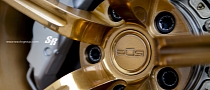 Murcielago LP670-4 SV on Gold PUR Wheels