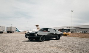 Murdered-Out 1970 Chevrolet Chevelle SS Flaunts Devilish V8 Muscle