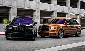 Murdered-Out and “Root Beer” Mansory Cullinans Are Stylish Pair of Rolls-Royces