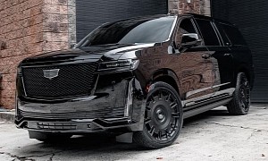 "Murdered-Out" Doesn’t Ever Go Out of Fashion on Custom Caddy Escalade x AGL60