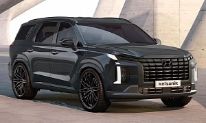 Murdered-Out Hyundai Palisade “Shadow Line” Digitally Mixes KDM With Americana